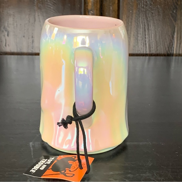 Hey Boo! Iridescent Ghost Figural Halloween Mug - Picture 6 of 11